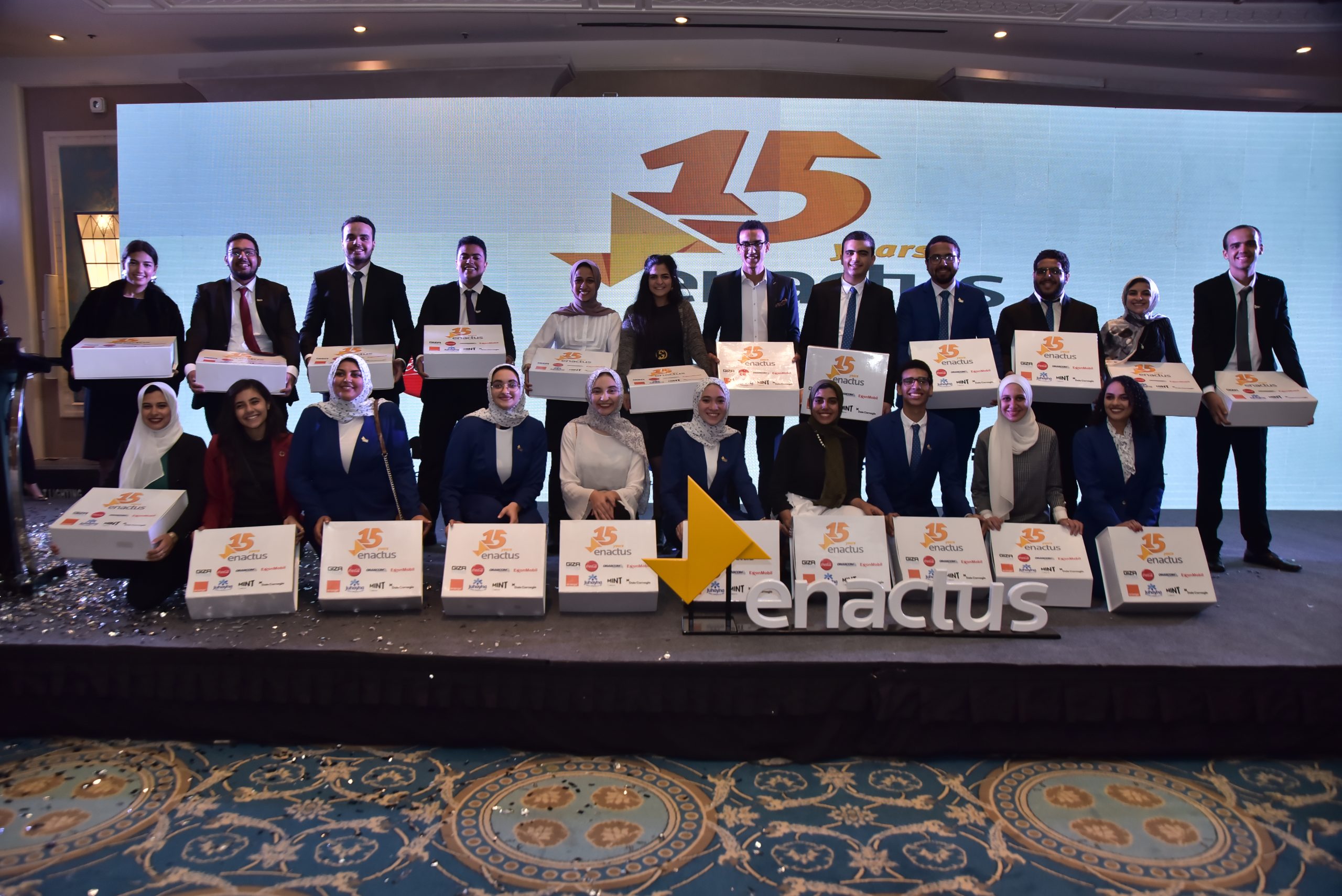 Juhayna honors Enactus’slocal annual competition winners and celebrates its 10th anniversary sponsorship for the global organization